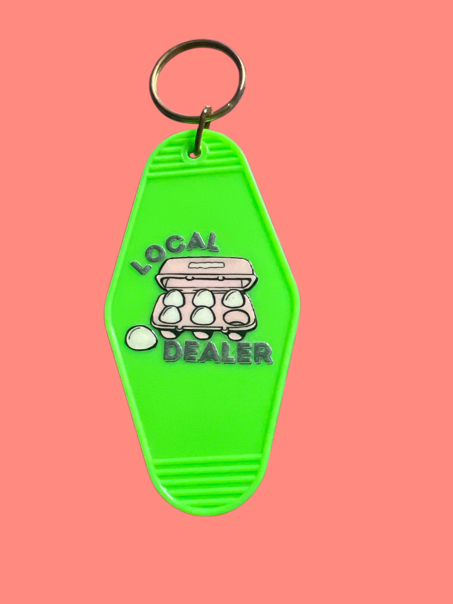 Motel Keychain